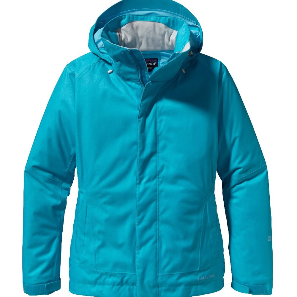 NEW Patagonia Insulated Snowbelle Curacao Turquoise Blue Waterproof Jacket